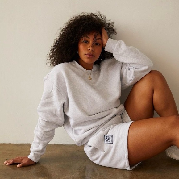 SETACTIVE Heather Grey Crewneck - Picture 1 of 3